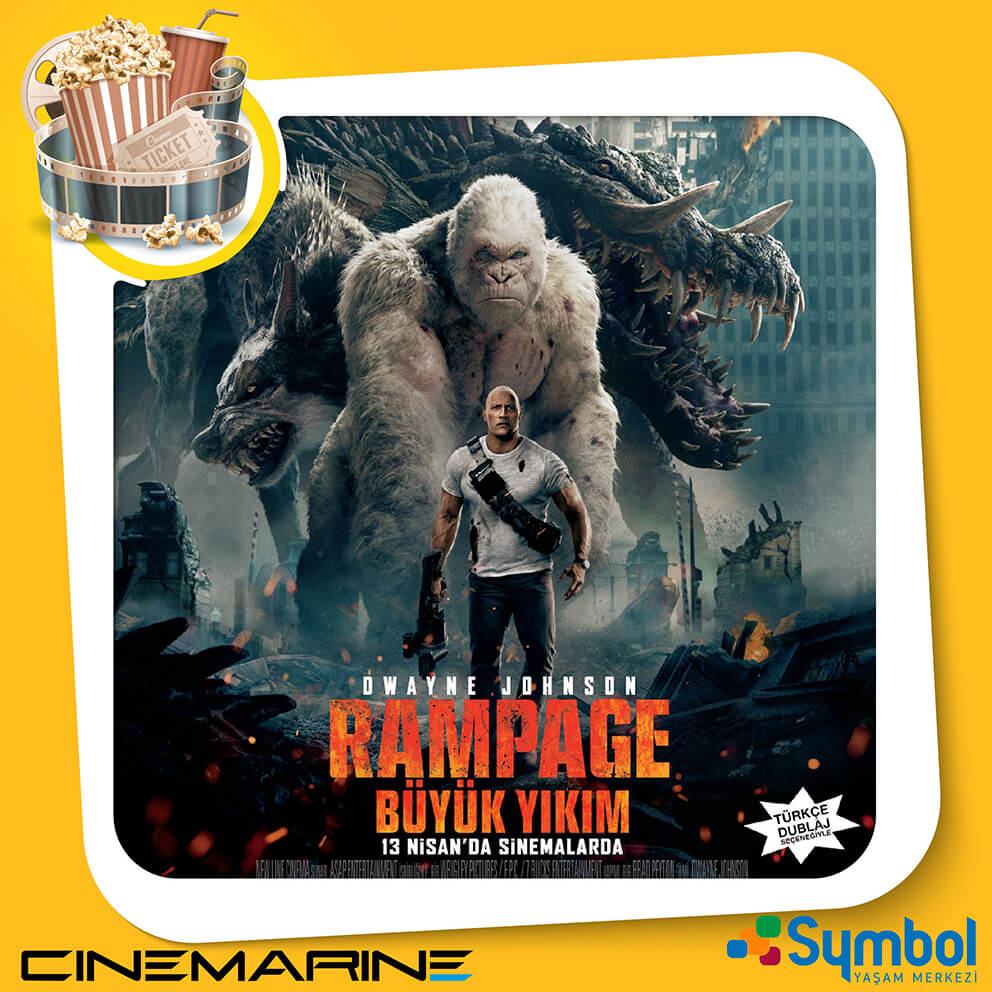 Sinema - Rampage: Büyük Yıkım 3-D