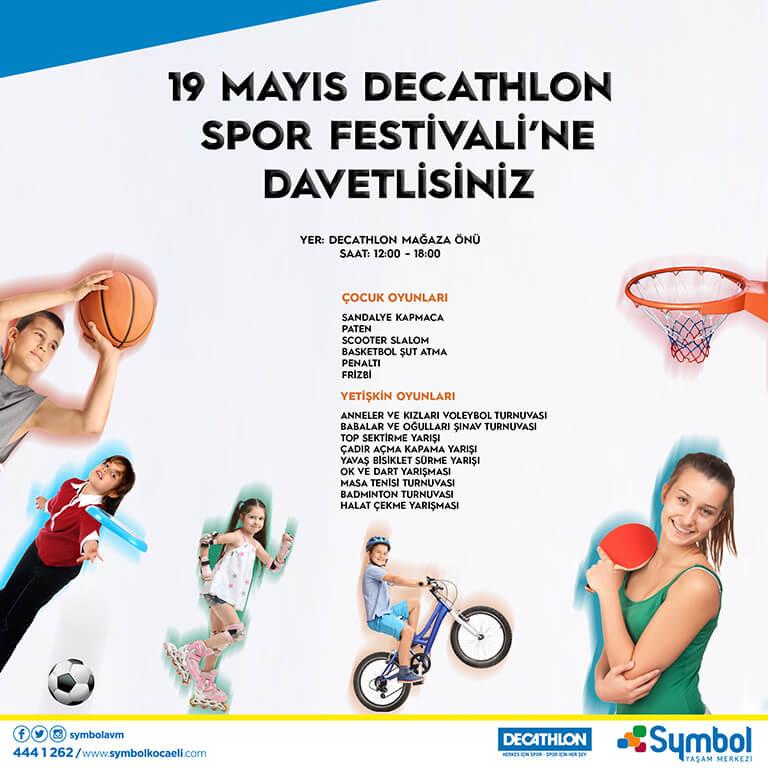 Etkinlikler - 19 Mayıs Decathlon Spor Festivali'ne Davetlisiniz