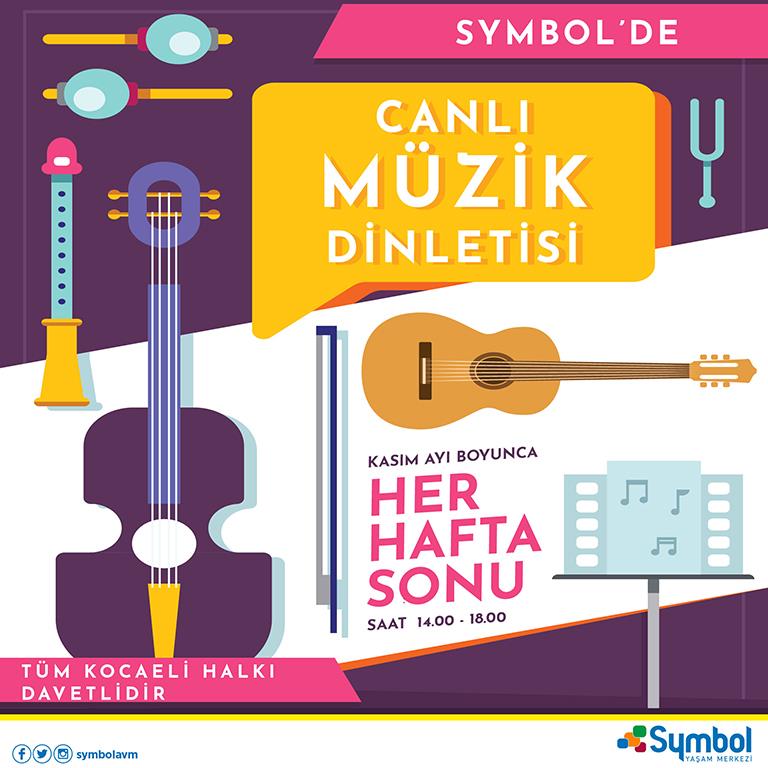 Etkinlikler - Symbol'de Canlı Müzik Dinletisi