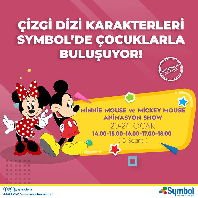 Etkinlikler - Çizgi Dizi Karakterleri Symbol'de Çocuklarla Buluşuyor