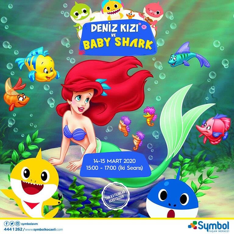 Etkinlikler - Deniz Kızı ve Baby Shark