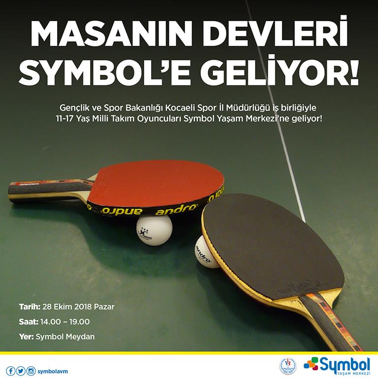 Etkinlikler - Masanın Devleri Symbol'e Geliyor!