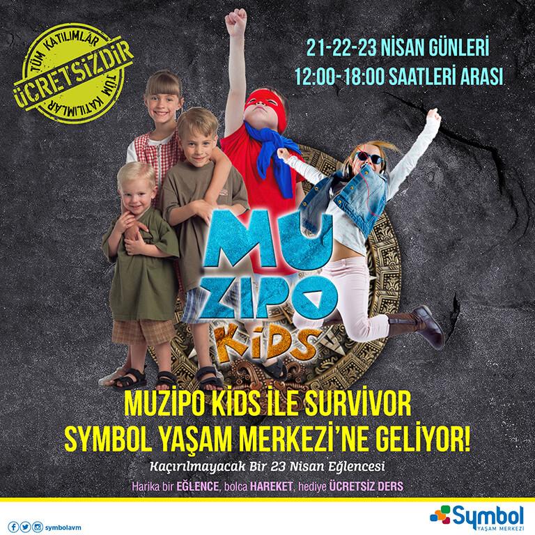 Etkinlikler - Muzipo Kids Survivor Etkinliği