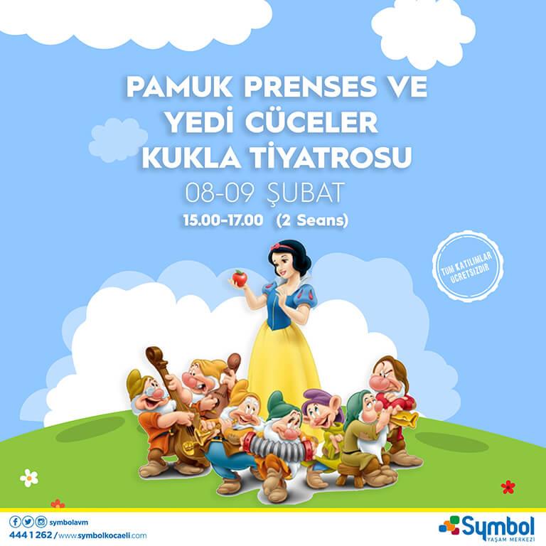 Etkinlikler - Pamuk Prenses ve Yedi Cüceler Kukla Tiyatrosu