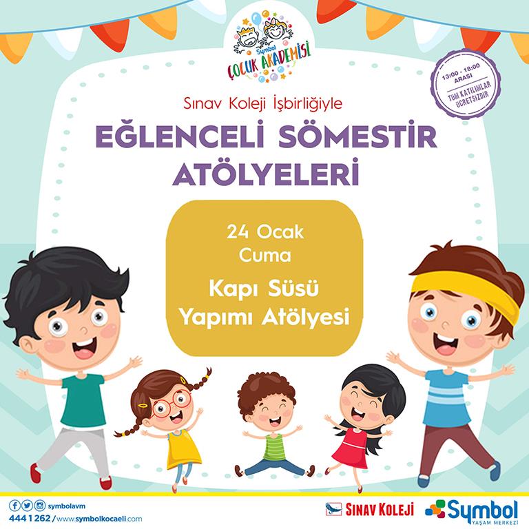 Etkinlikler - Sınav Koleji İşbirliğiyle Eğlenceli Sömestir Atölyeleri