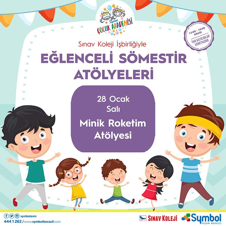 Etkinlikler - Sınav Koleji İşbirliğiyle Eğlenceli Sömestir Atölyeleri