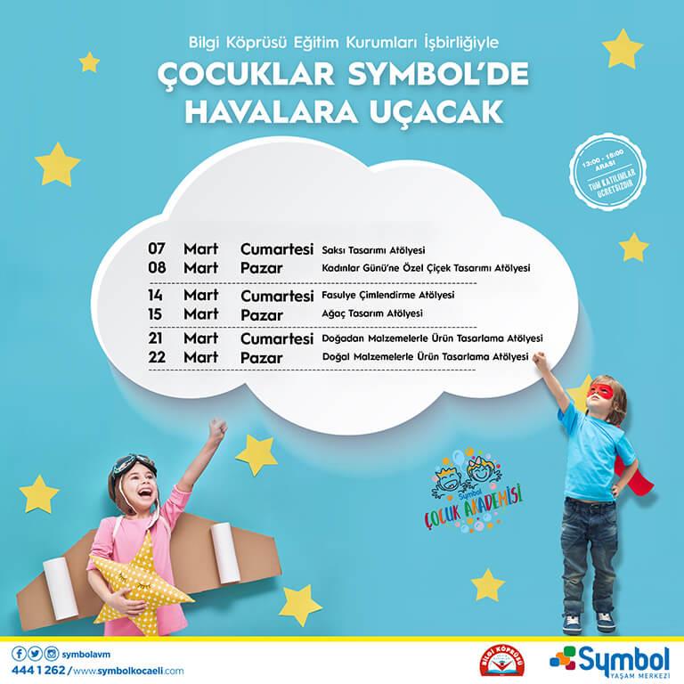 Etkinlikler - Çoçuklar Symbol'de Havalara Uçacak