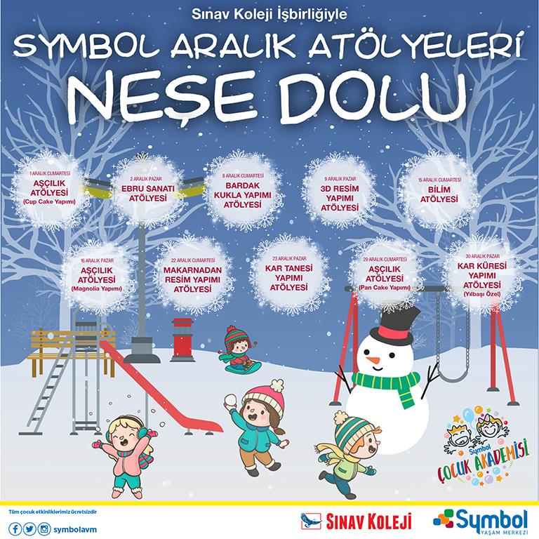 Etkinlikler - Symbol'de Aralık Atölyeleri Neşe Dolu