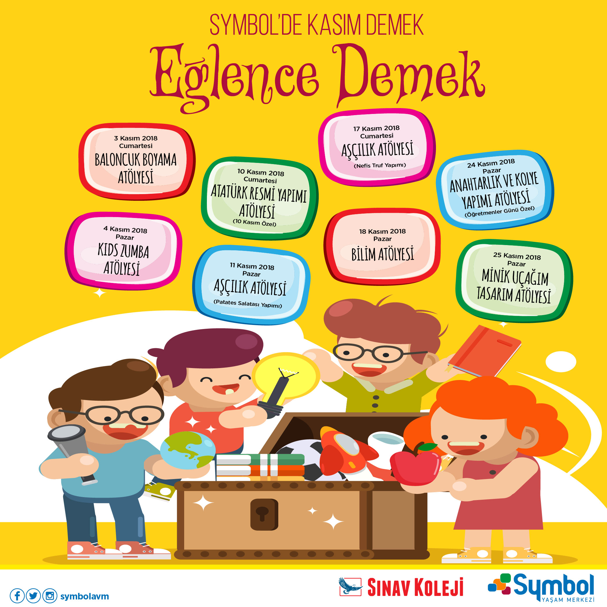 Etkinlikler - Symbol'de Kasım Demek Eğlence Demek