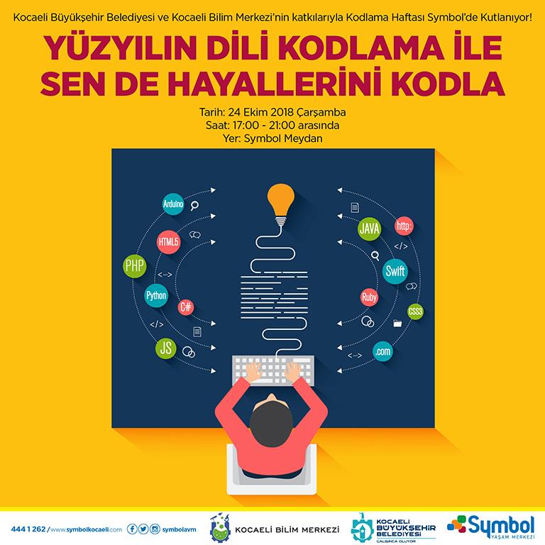 Etkinlikler - Yüzyılın Dili Kodlama ile Sende Hayallerini Kodla