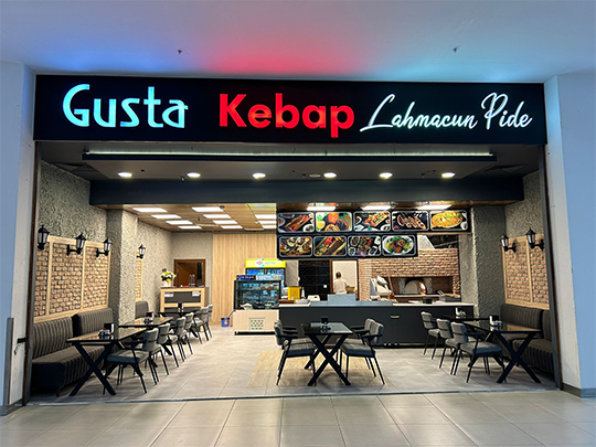 Kebapçı Gusto 2. Kat Planı